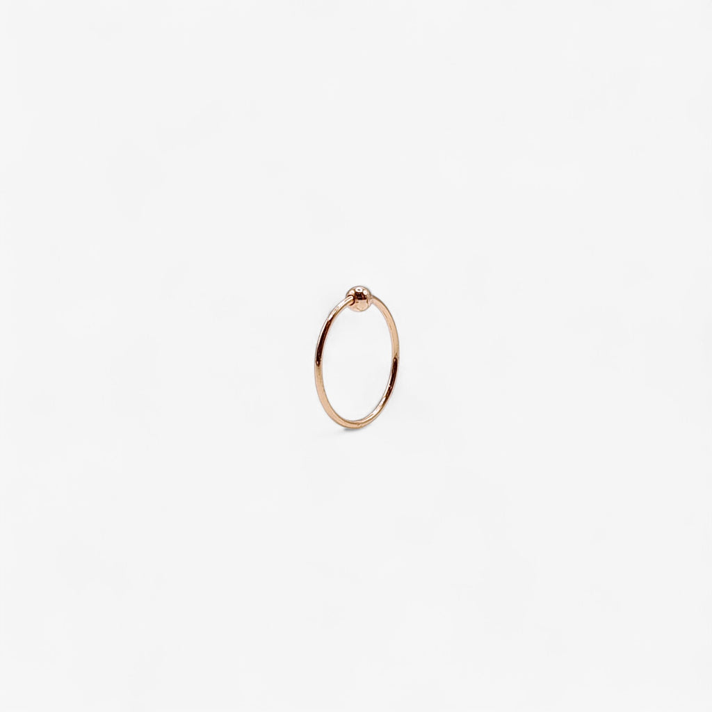 Rose Gold Nose Ring