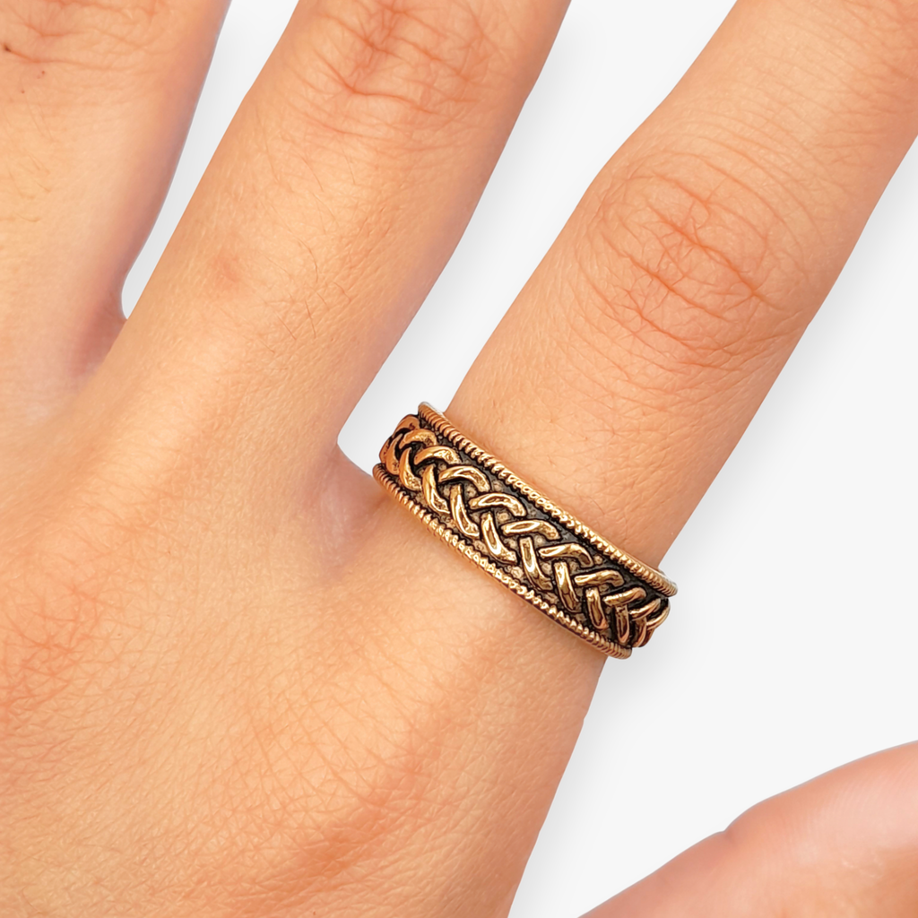 Weave Design Band Ring