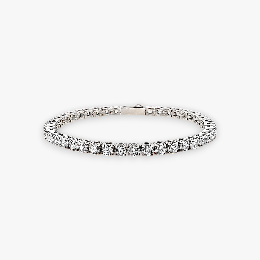 Cubic Zirconia Tennis Bracelet (4mm)