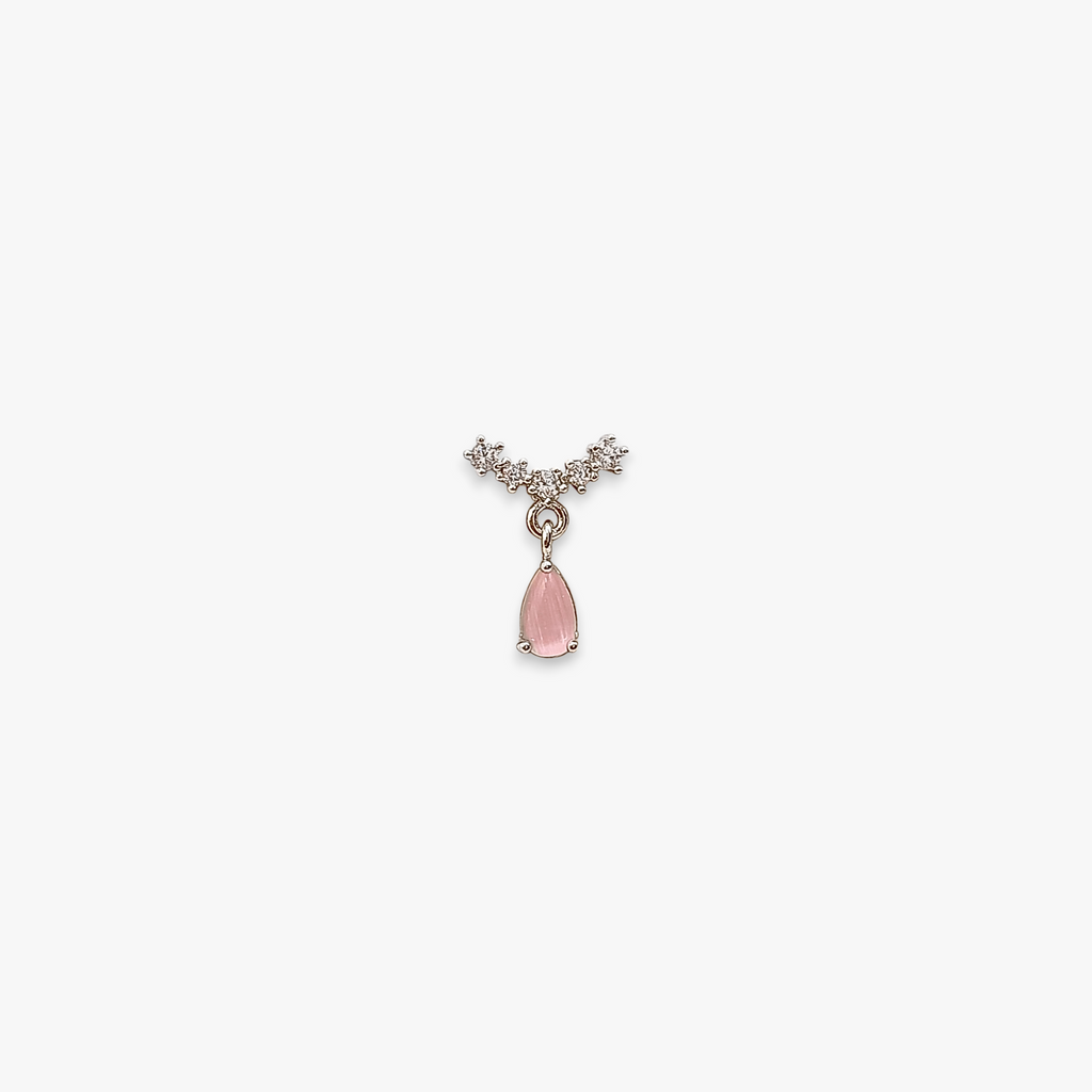 Rose Drop Cartilage Piercing