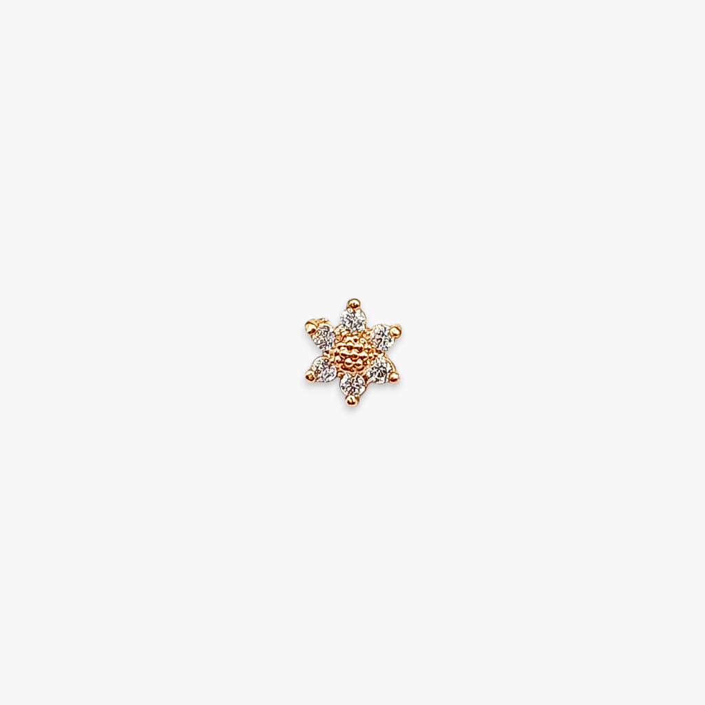 Daisy Cartilage Piercing
