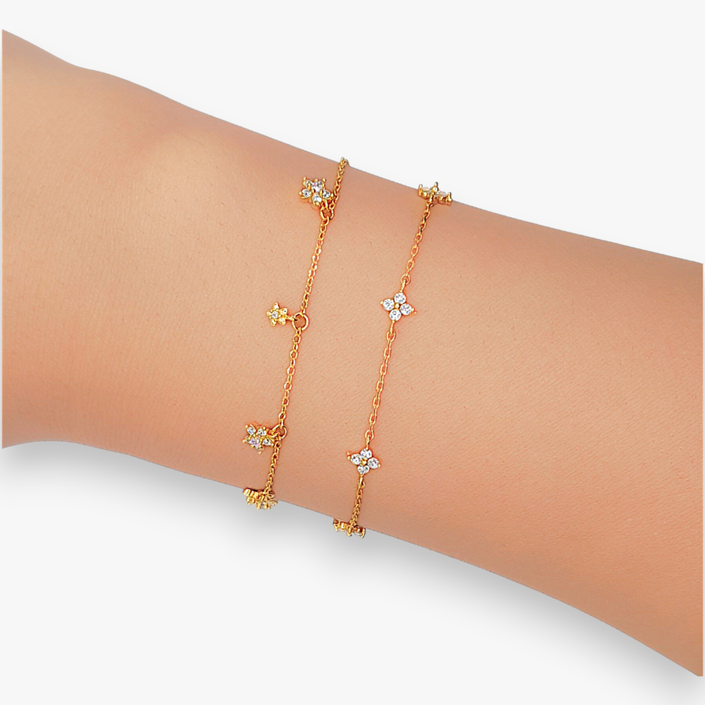 Mystic Rose Daisy Bracelet
