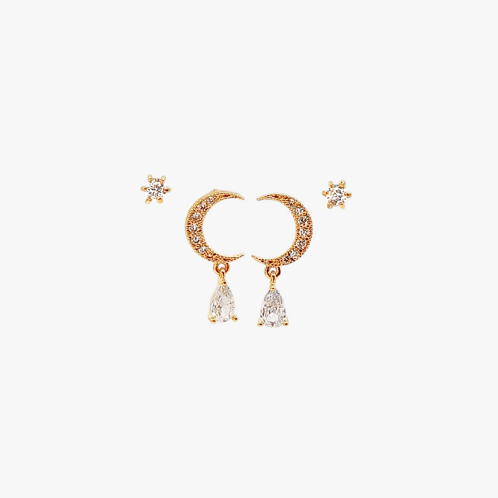 Lunar Earring Set