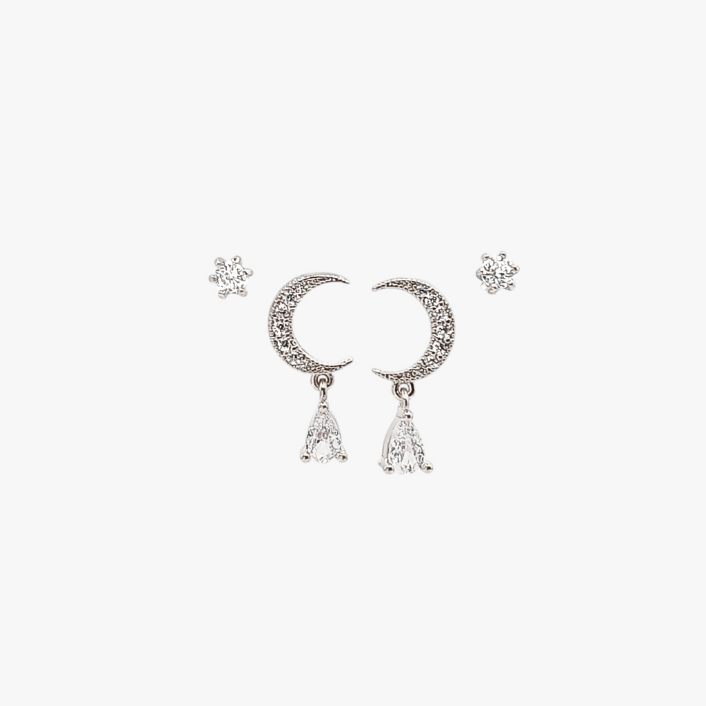 Lunar Earring Set