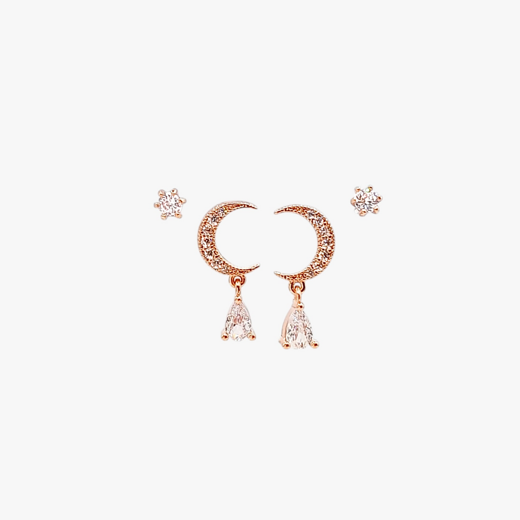 Lunar Earring Set