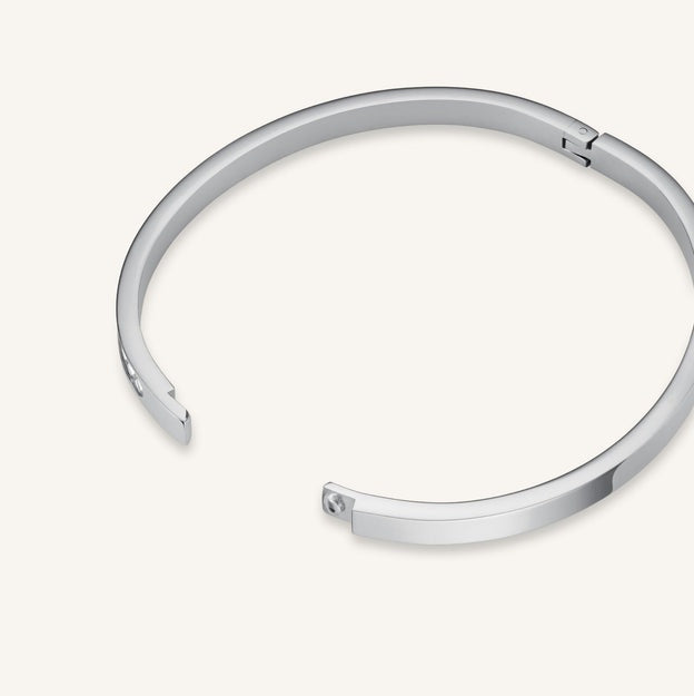 Rosefield - Channel Set Crystal Bangle