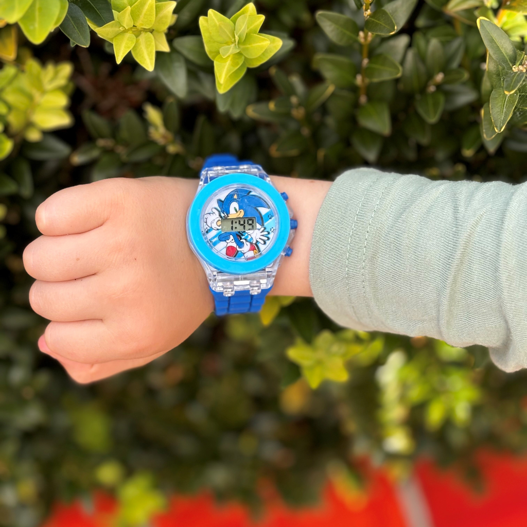 Light Up Sonic The Hedgehog Watch