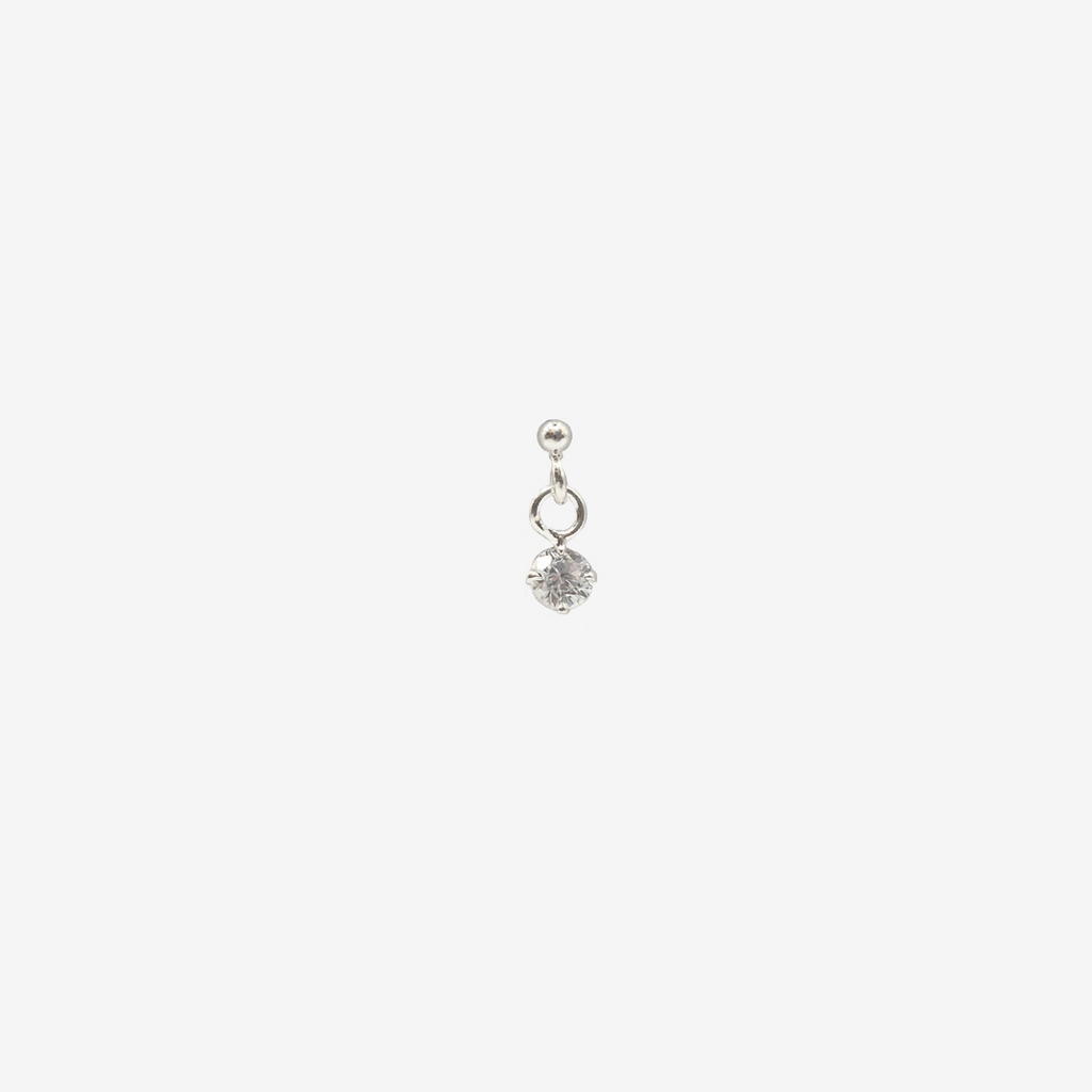 Crystal Dangle Nose Pin