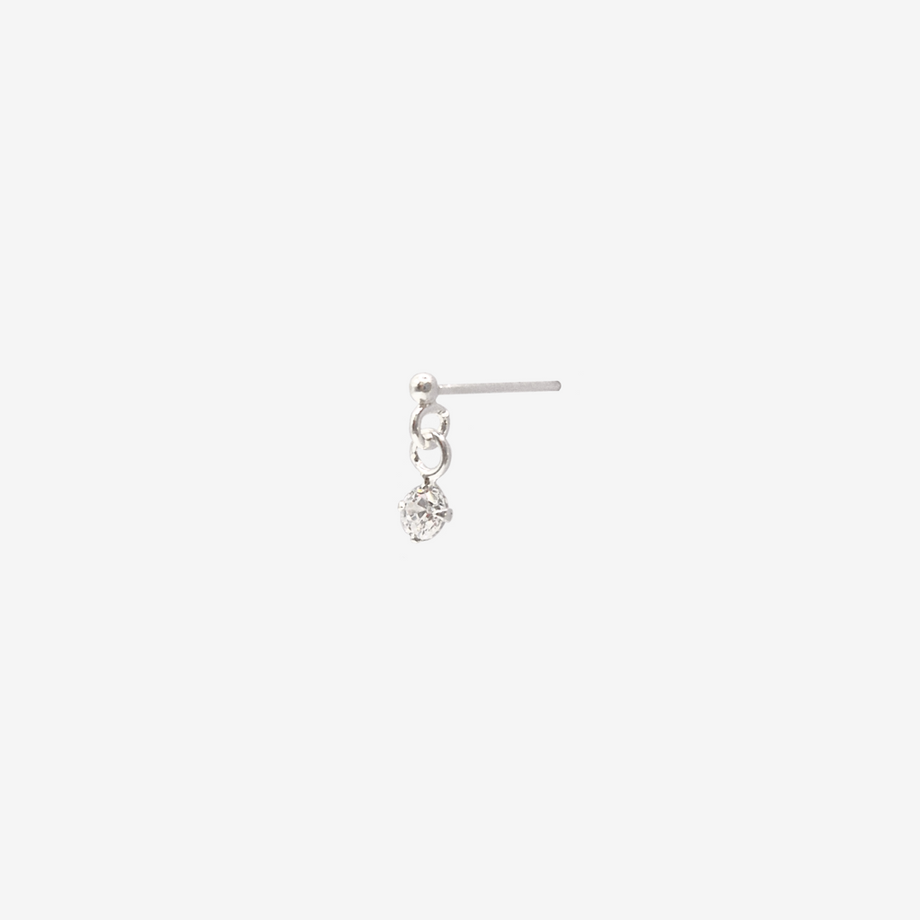 Crystal Dangle Nose Pin