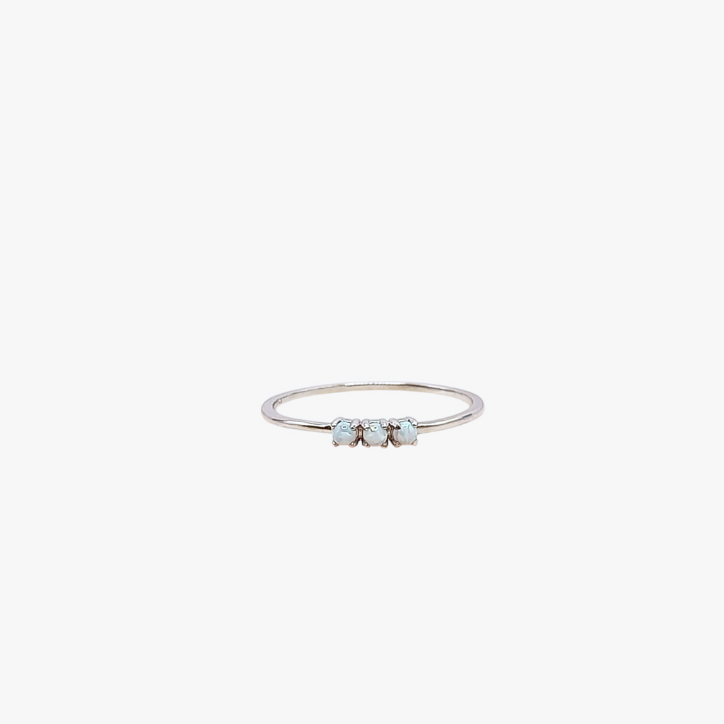 Trinity Opal Ring