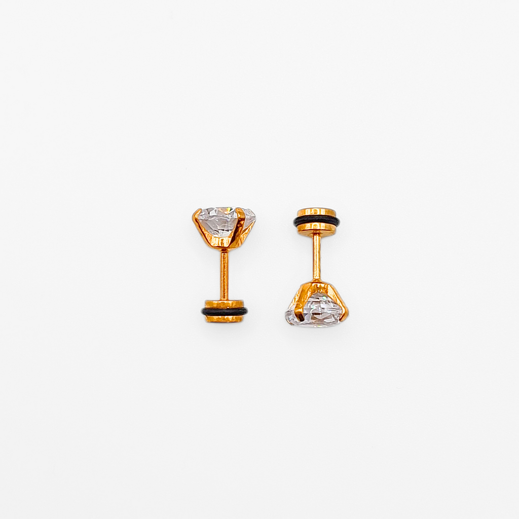 Cubic Zirconia Fake Plugs