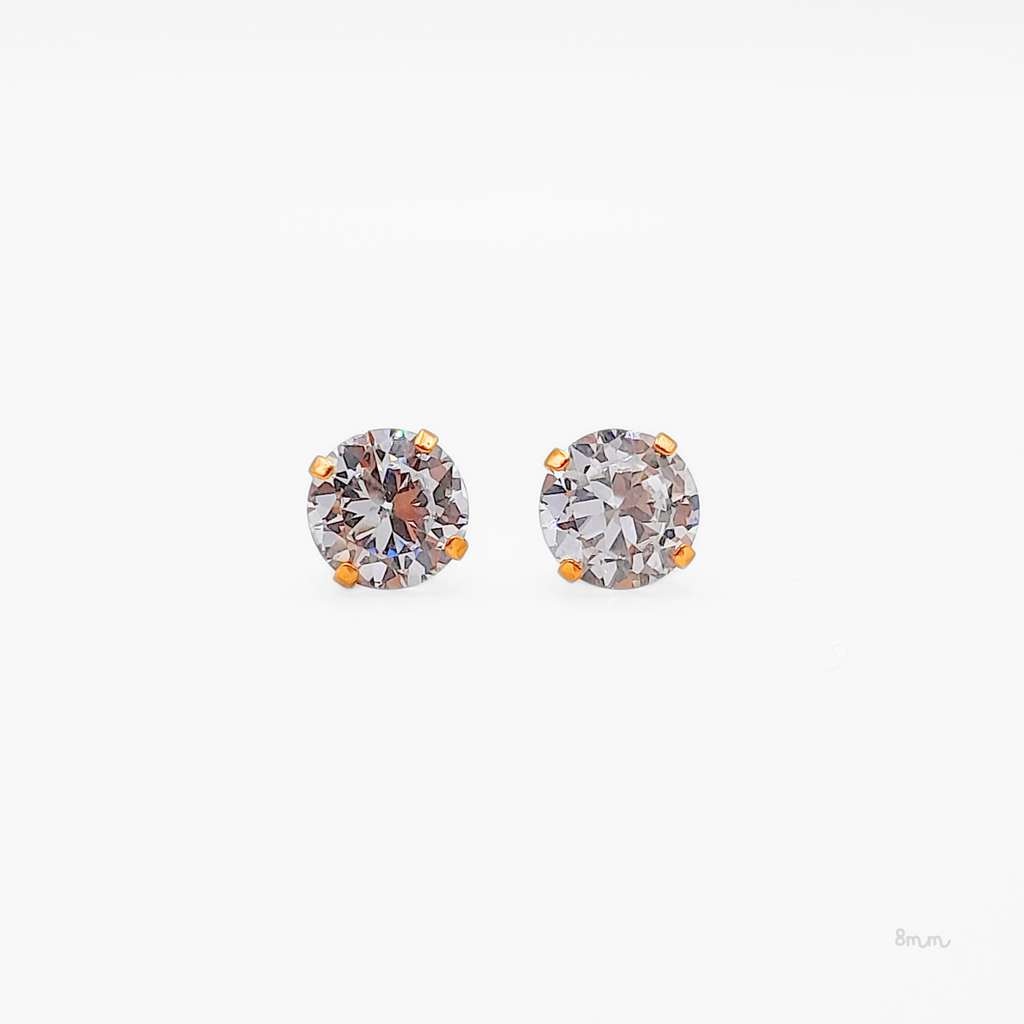 Cubic Zirconia Fake Plugs