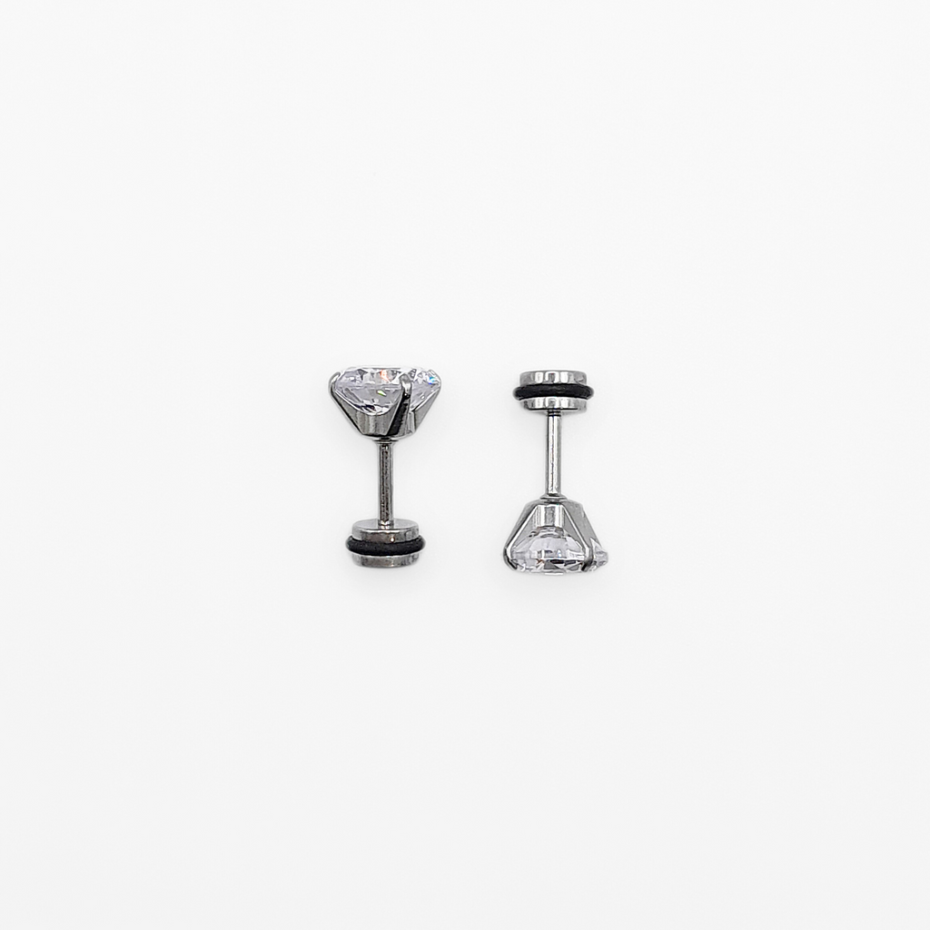 Cubic Zirconia Fake Plugs
