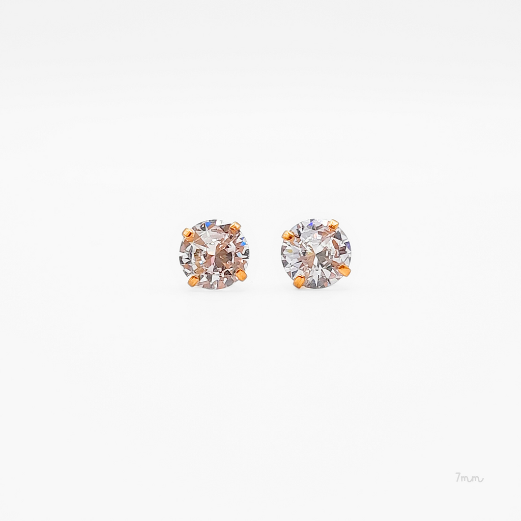 Cubic Zirconia Fake Plugs