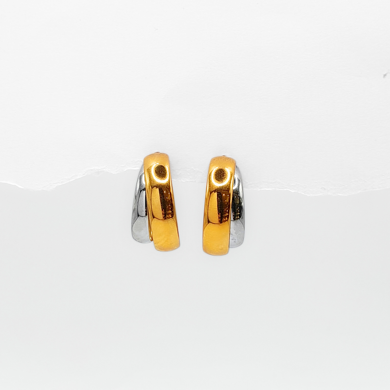 Duo Tone Hoops