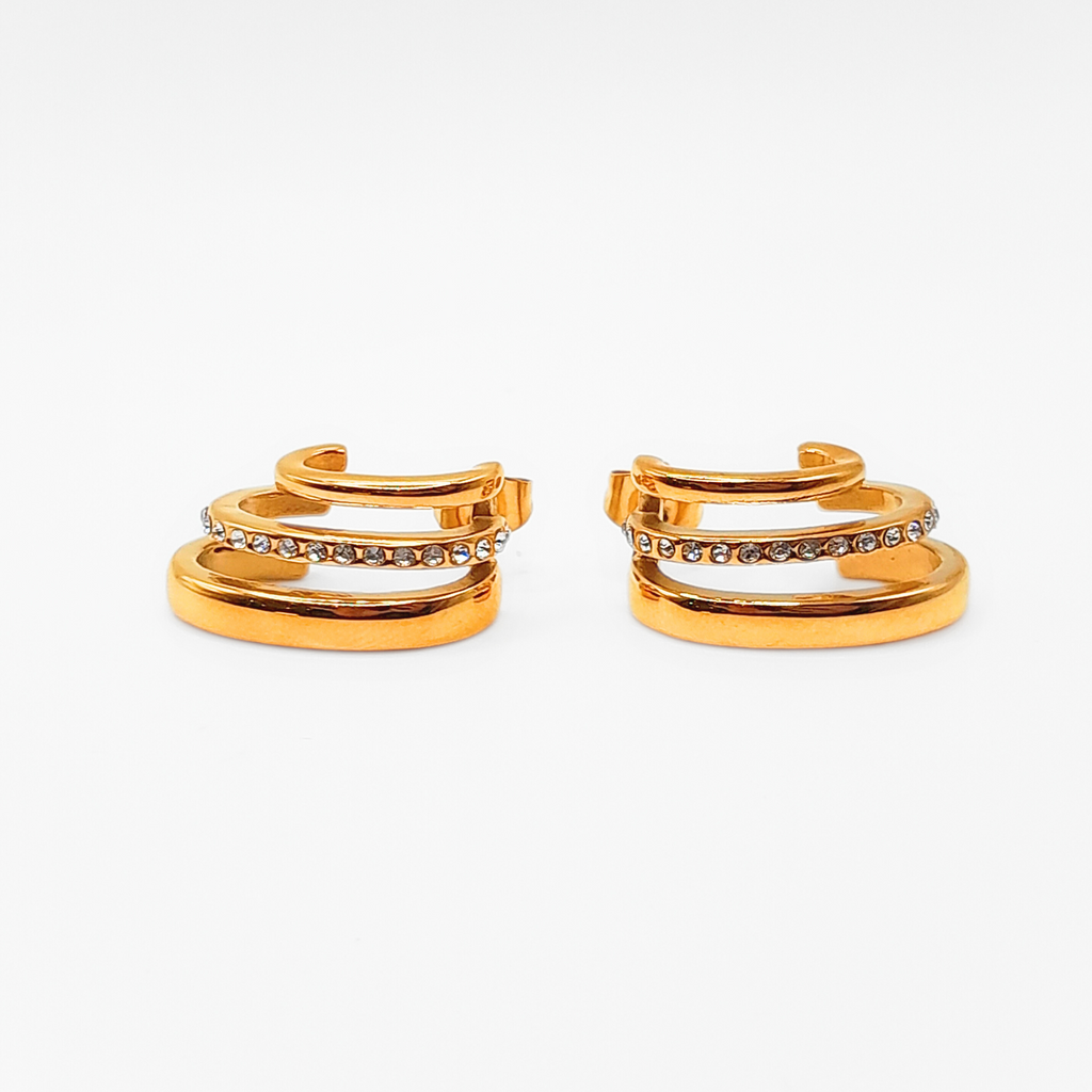 Duet Hoop Earrings