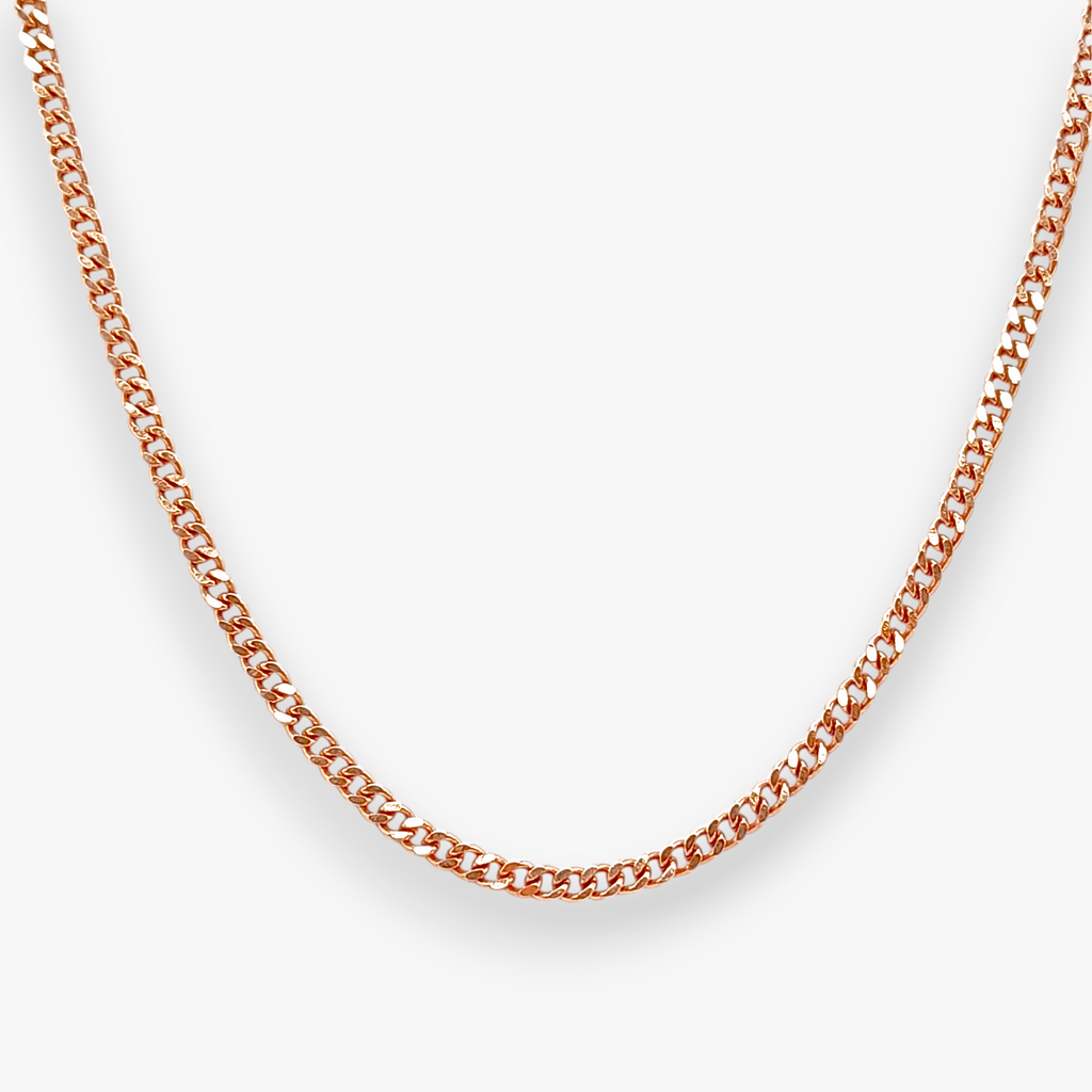 Flat Cuban Chain Necklace