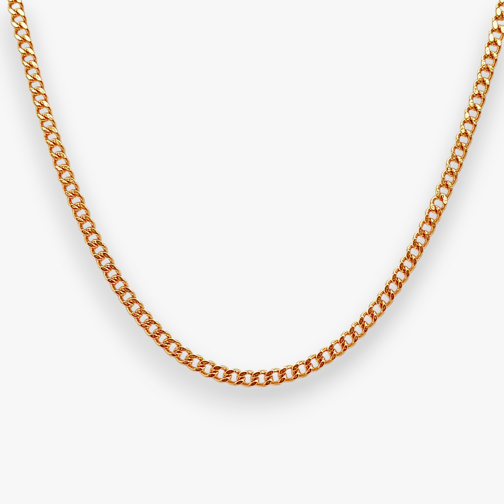 Flat Cuban Chain Necklace