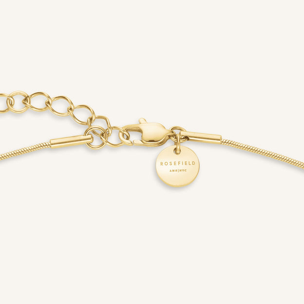 Rosefield - Bold Solitare Coin Necklace