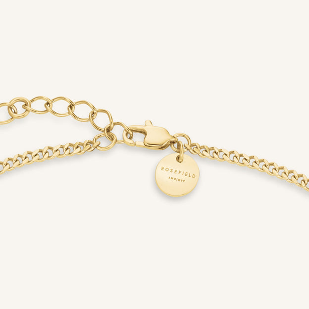 Rosefield - Playful Crystals Baguette Necklace