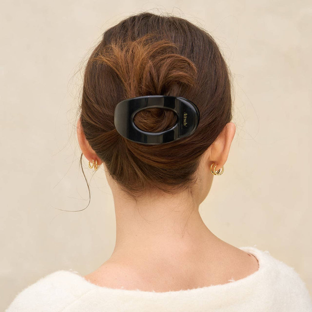 Flat Cloud Clip - Black
