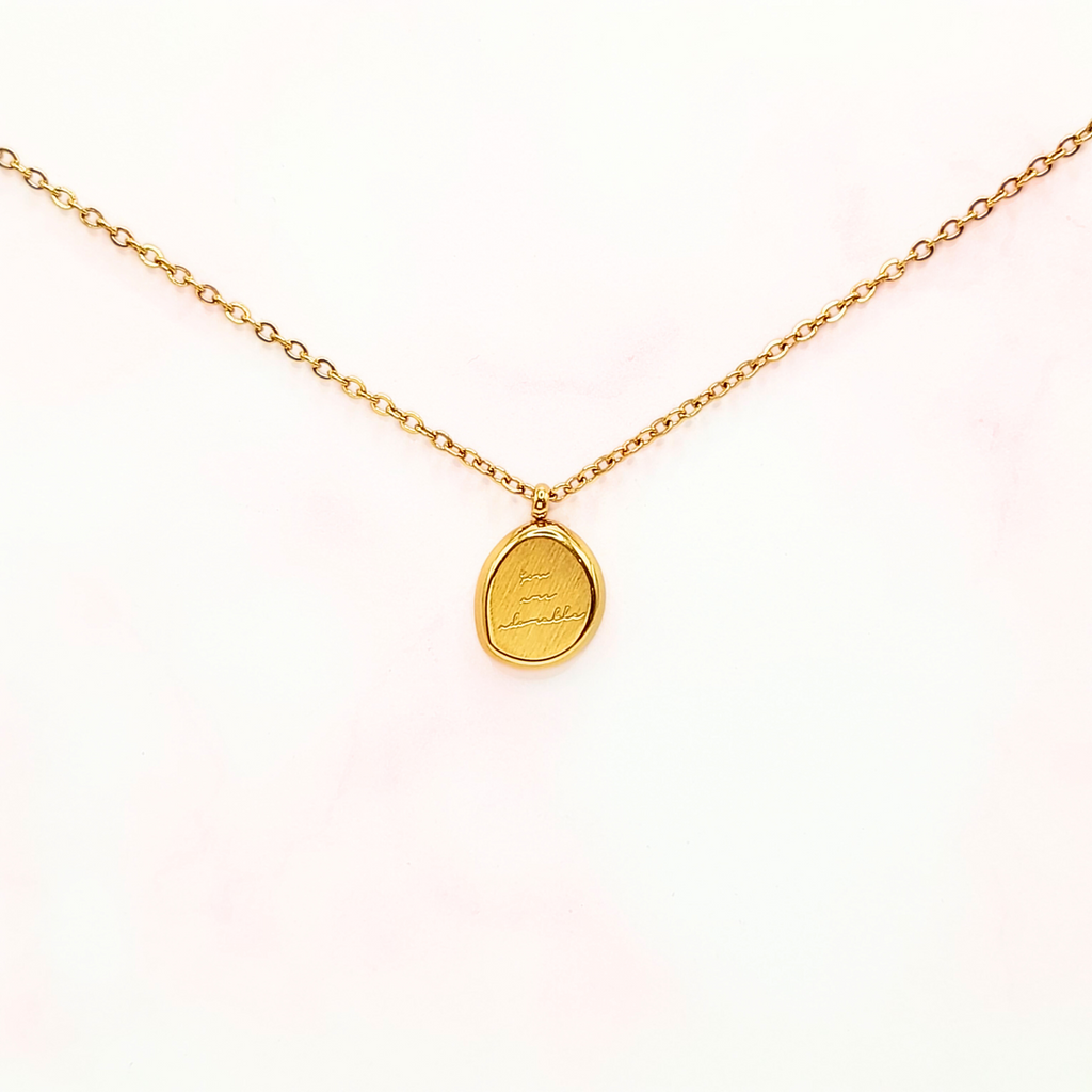 You Are Adorable Coin Necklace