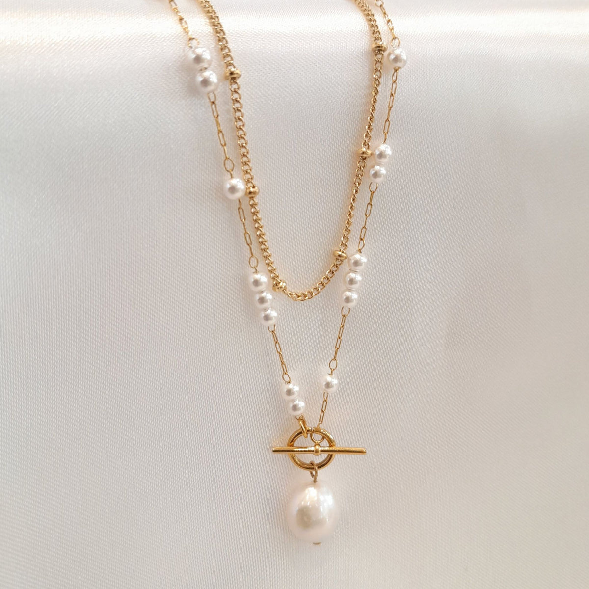 Delicate Beaded Chain | Gl'amour
