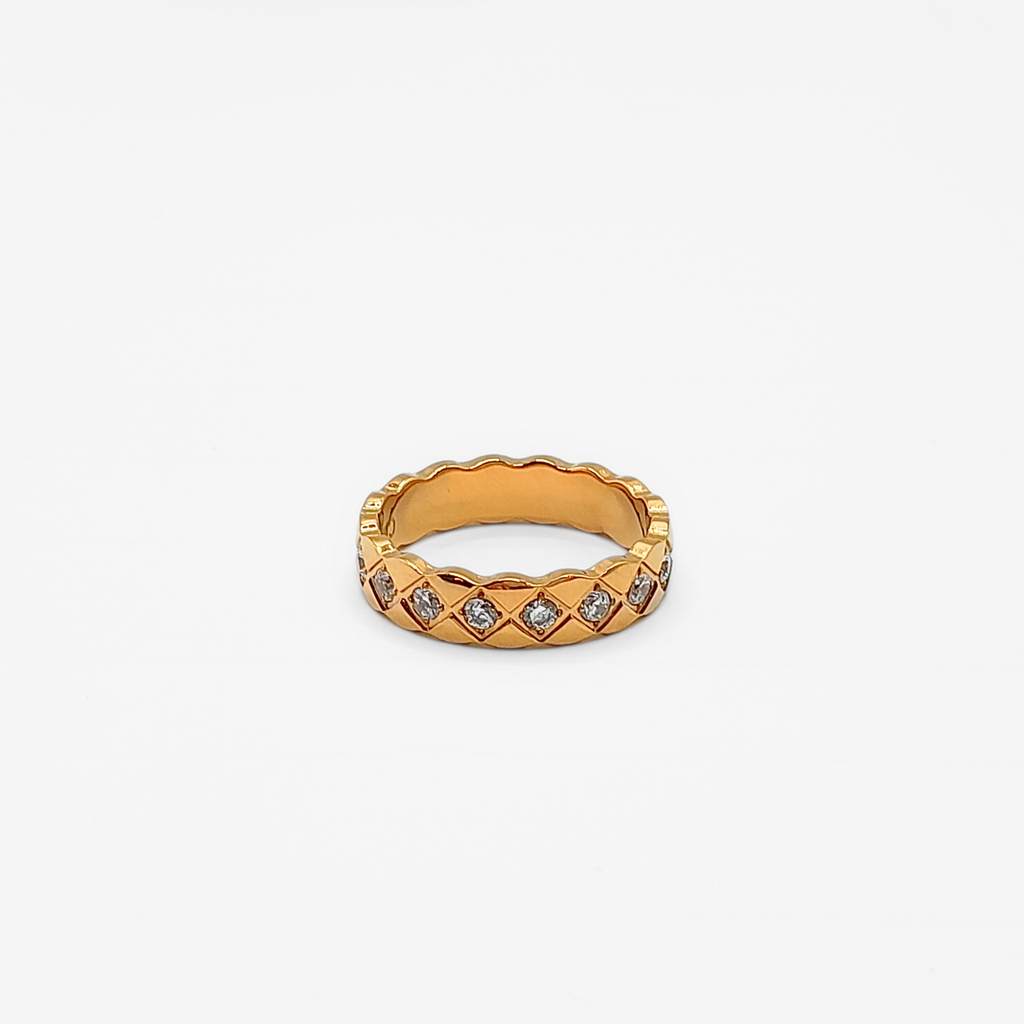 Chanel Diamond Cut Ring