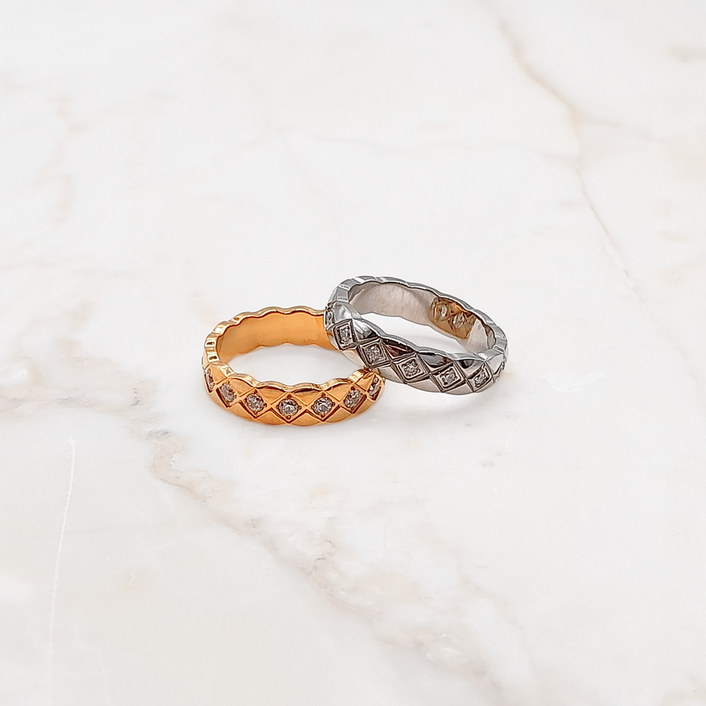 Chanel Diamond Cut Ring